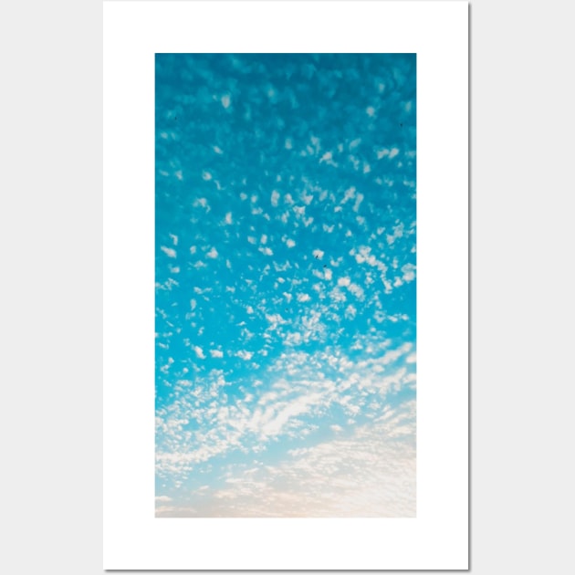 Blue Sky landscape Wall Art by Tilila